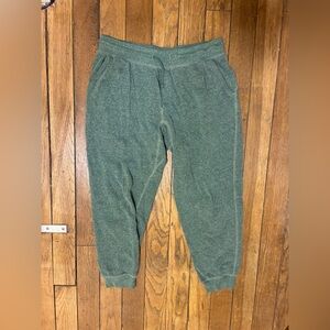 J Crew Men’s Medium Green Jogger Sweatpants